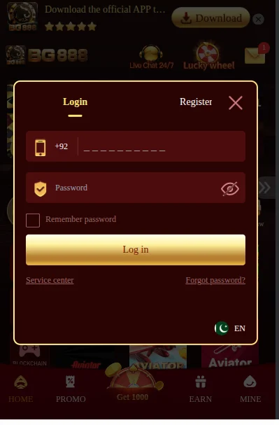 bg888 game login guide screenshot 