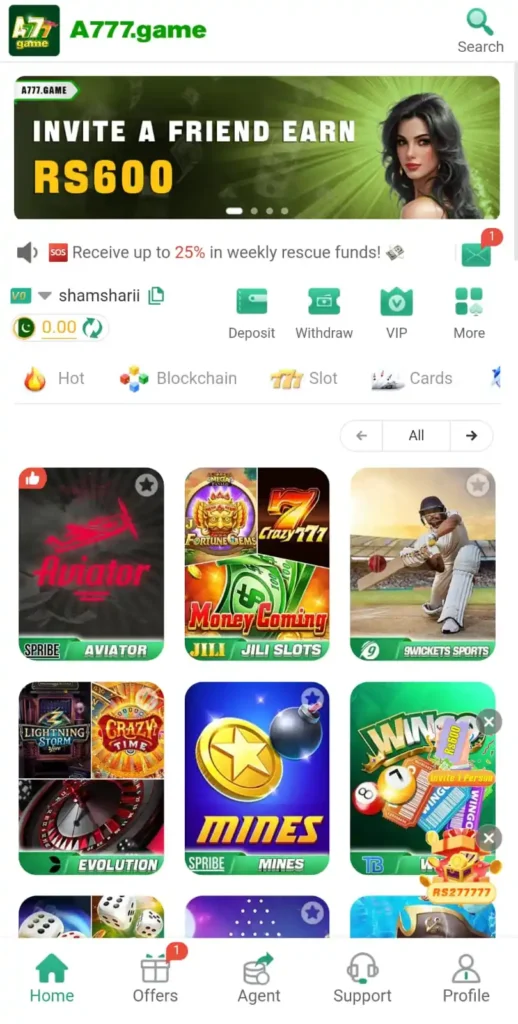 a777 game 