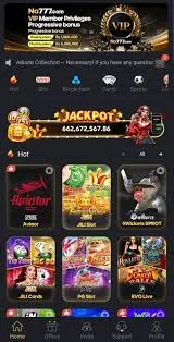 no777 game interface screenshot 