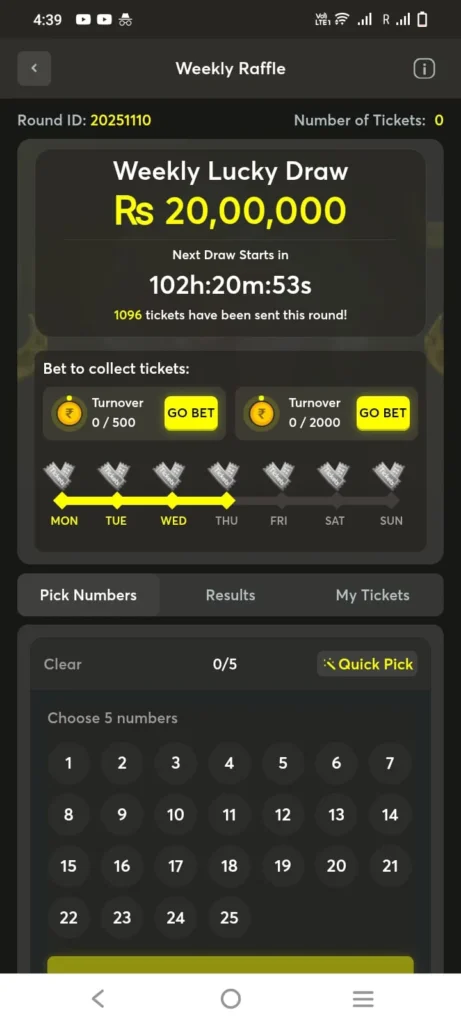 9pkr game tournament prize screenshot 