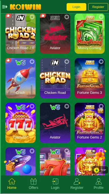 multiple koiwin games 